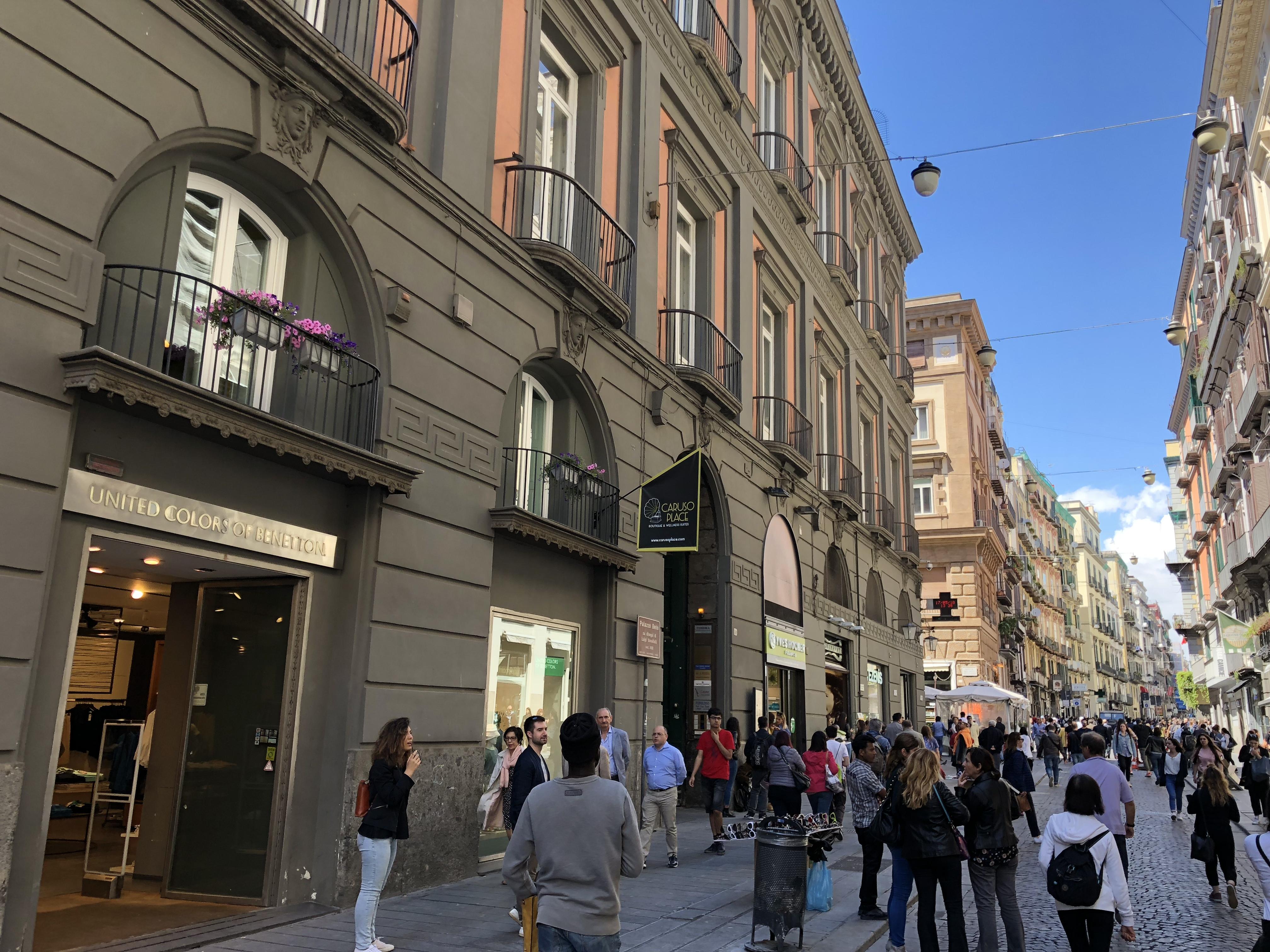 Caruso Place Boutique & Wellness Suites Napoli Exterior foto